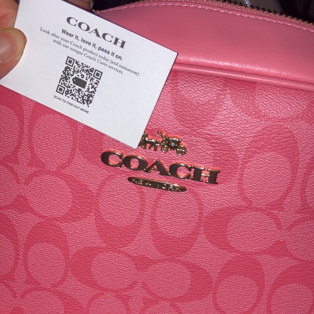 Custom pink red ruby da sleeze nicki Minaj coach bag💖❤️🔥 - Picture 11 of 13